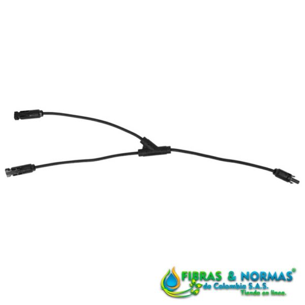 CONECTOR "Y" (DOS HEMBRAS Y UN MACHO)