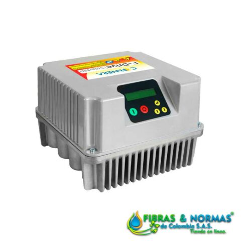 VARIADOR DE FRECUENCIA HIDROCONTROL F-DRIVE SOLARMP, 170-850VCD /3X190-520VCA, PARA MOTOBOMBA 3F, 15A, 4HP-230V Ó 7.5HP-460V