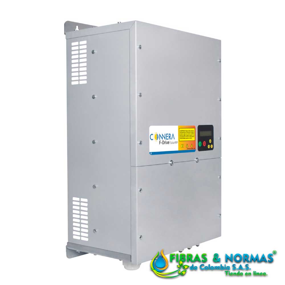 VARIADOR DE FRECUENCIA HIDROCONTROL F-DRIVE SOLARMP, 170-850VCD /3X190-520VCA, PARA MOTOBOMBA 3F, 38A, 12.5HP- 30V Ó 25HP-460V