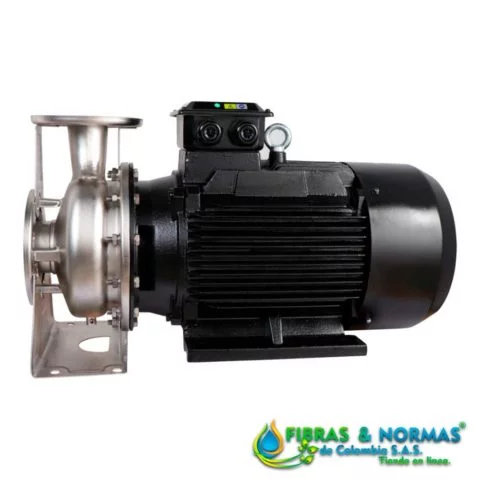 MOTOBOMBA CENTRÍFUGA HORIZONTAL MONOBLOCK, ALTAMIRA, SERIE FLUX, 28 LPS, 20 HP, 3 FASES, 230/460 VOLTS
