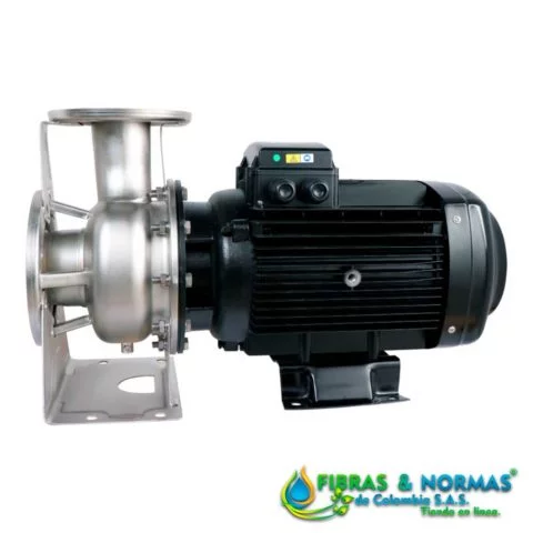 MOTOBOMBA CENTRÍFUGA HORIZONTAL MONOBLOCK, ALTAMIRA, SERIE FLUX, 38 LPS, 20 HP, 3 FASES, 230/460 VOLTS