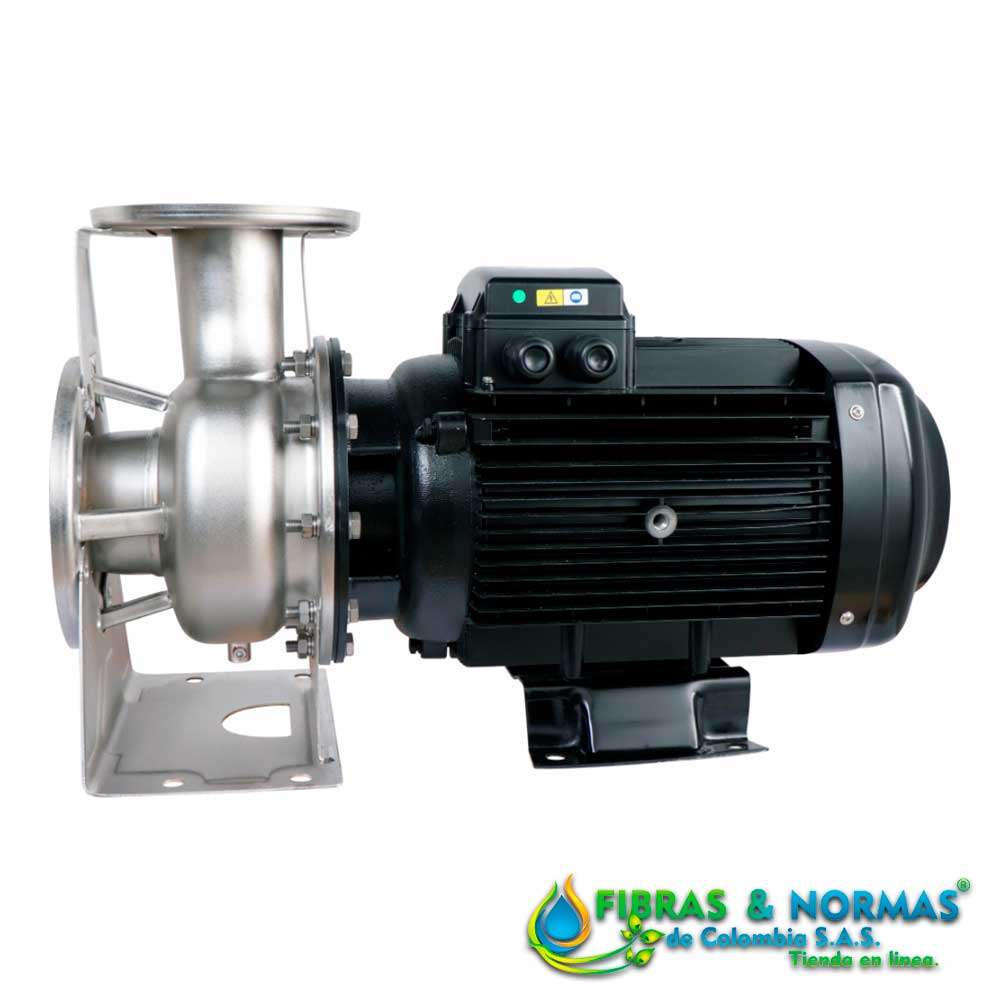 MOTOBOMBA CENTRÍFUGA HORIZONTAL MONOBLOCK, ALTAMIRA, SERIE FLUX, 38 LPS, 25 HP, 3 FASES, 230/460 VOLTS