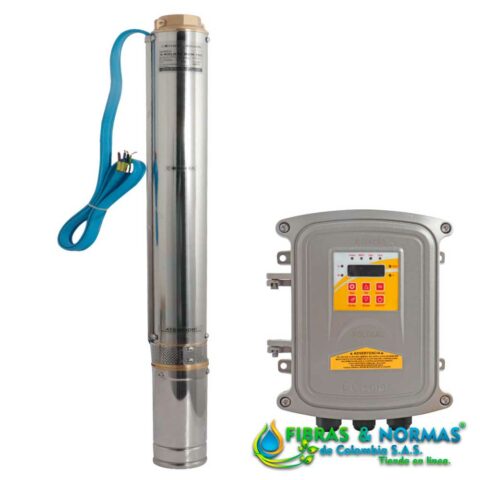 SISTEMA SUMERGIBLE PARA APLICACIONES EN BOMBEO SOLAR, CONNERA, SERIE KOLOSAL, 180 M, 3" DIÁMETRO, 1500 WATTS, 110 VCD