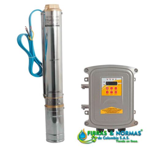 SISTEMA SUMERGIBLE PARA APLICACIONES EN BOMBEO SOLAR, CONNERA, SERIE KOLOSAL, 95 M, 3" DIÁMETRO, 750 WATTS, 72 VCD