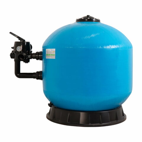 FILTRO DE ARENA PARA PISCINA CONSTRUIDO EN FIBRA DE VIDRIO MARCA PANDA DE 40" PARA UN FLUJO MÁXIMO DE 177 GPM