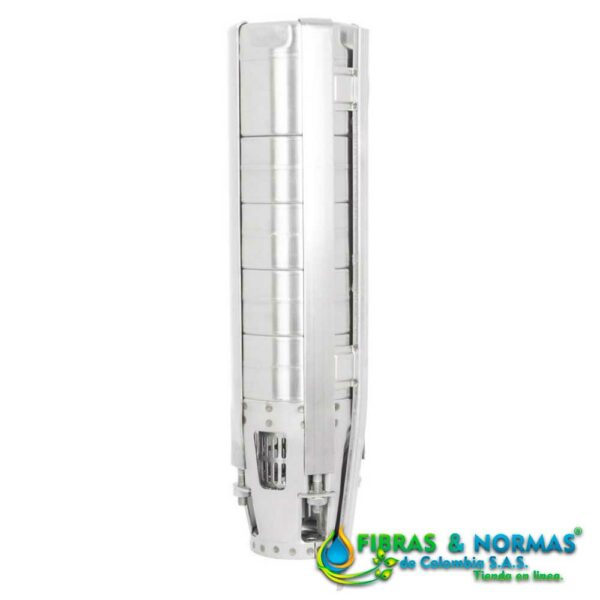 BOMBA SUMERGIBLE ALTAMIRA SERIE KOR, 6 LPS, ACERO INOXIDABLE, 10 ETAPAS, DESCARGA 3", 15 HP, NEMA 6"