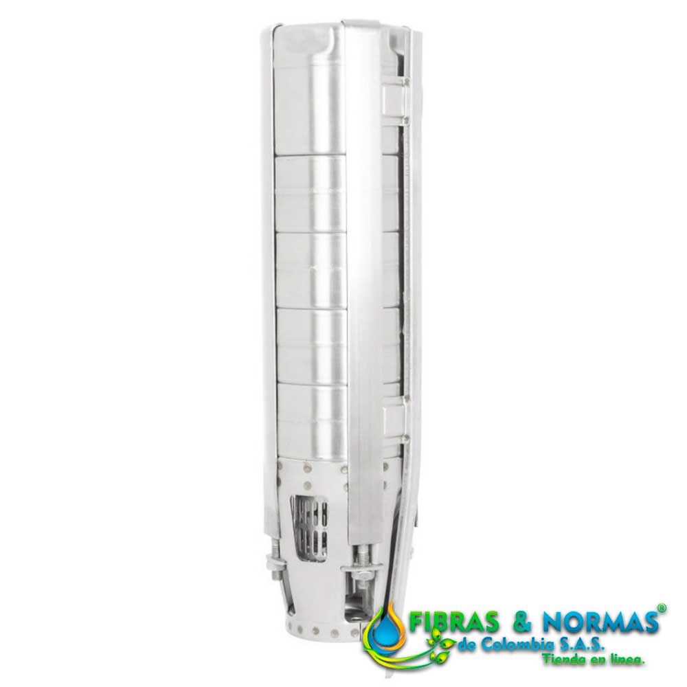 BOMBA SUMERGIBLE ALTAMIRA SERIE KOR, 6 LPS, ACERO INOXIDABLE, 5 ETAPAS, DESCARGA 3", 7.5 HP, NEMA 6"