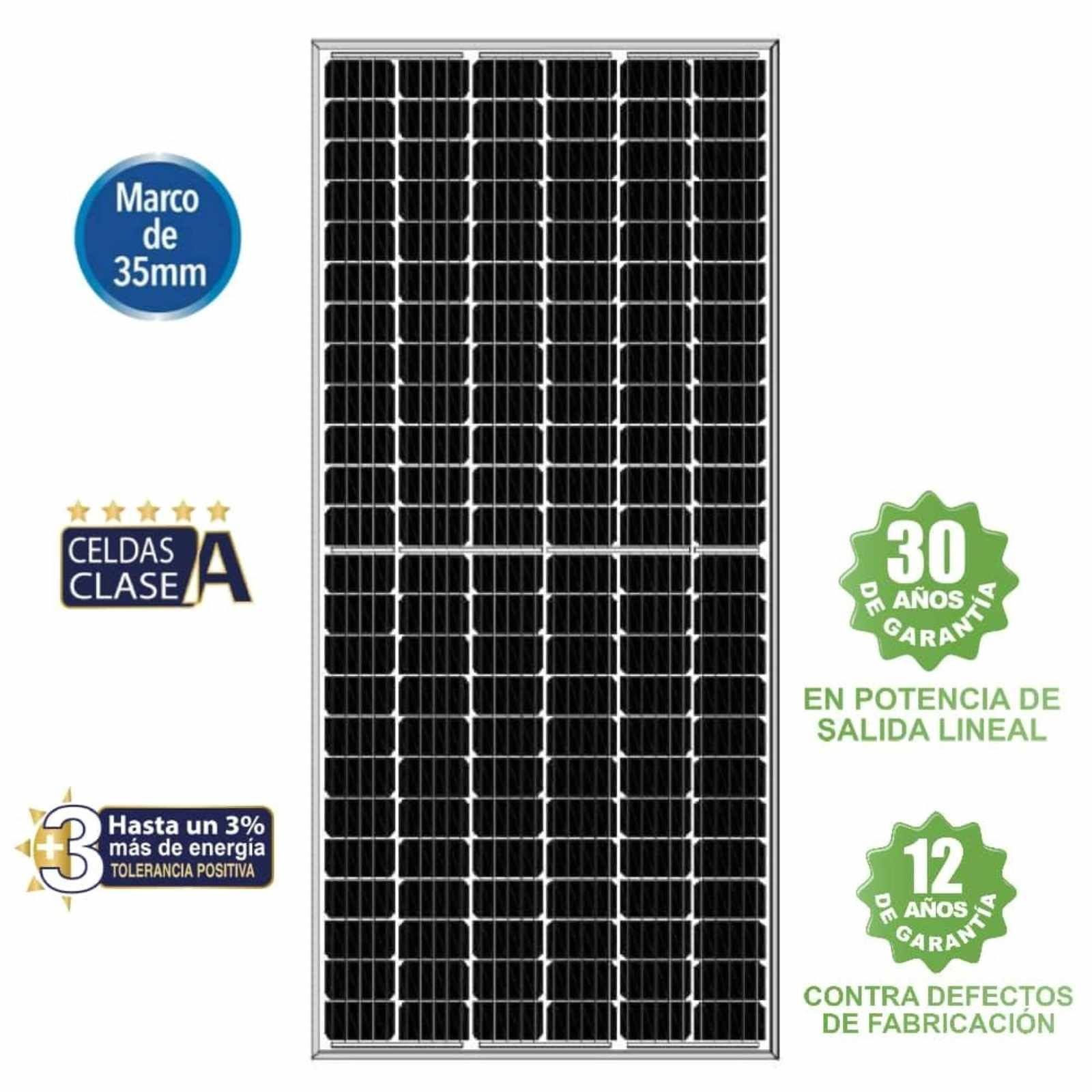 PANEL FOTOVOLTAICO MONOCRISTALINO, 545 Watts
