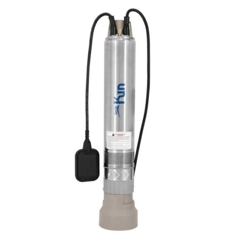 MOTOBOMBA SUMERGIBLE TORNADO, SERIE KIN, 58 LPM, ACERO INOXIDABLE, DESCARGA 1.25", 1.5 HP, 1F, 230V