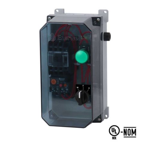 ARRANCADOR A TENSIÓN PLENA PARA PISCINAS Y SPA - HIDROMASAJE, SERIE AEWTP-S, RANGO DE PROTECCIÓN 1.6-2.5 A, 220 VOLTS