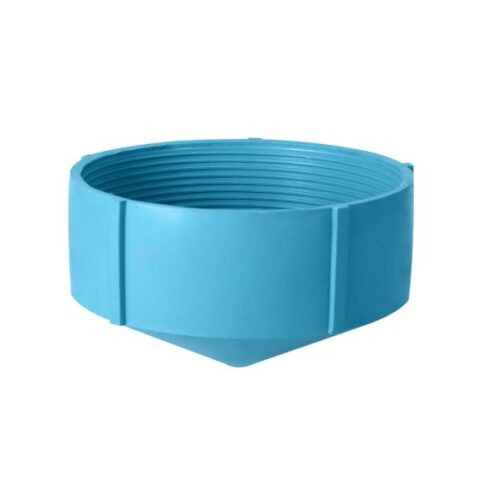 TAPA INFERIOR PARA TUBERÍA ALTAMIRA, SERIE TERUS, PARA ADEMAR POZOS PROFUNDOS, EN uPVC, ROSCADO, DIÁMETRO DE 6"