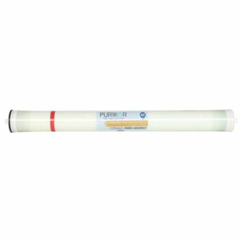 MEMBRANA PARA SISTEMAS DE PURIFICACIÓN, PURIKOR COMERCIAL / INDUSTRIAL, 4" x 40", 2600 GPD, BAJA PRESIÓN, NSF