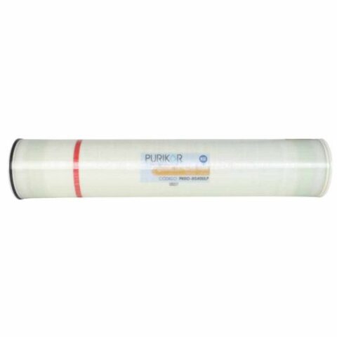 MEMBRANA PARA SISTEMAS DE PURIFICACIÓN, PURIKOR COMERCIAL / INDUSTRIAL, 8" x 40", 10,500 GPD, BAJA PRESIÓN, NSF