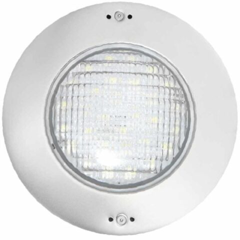 LÁMPARA LED PANDA DELUXE BLANCO FRÍO, 50W, 12VCA, ACERO INOXIDABLE 316 (INCLUYE NICHO)