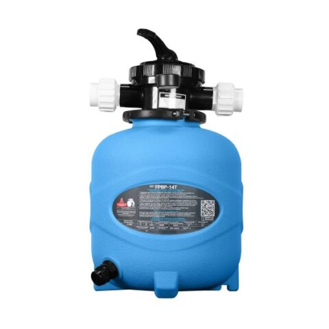 FILTRO DE ARENA PANDA PARA PISCINA, 14", 25 GPM, VÁLVULA DE 6 VÍAS