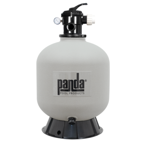 FILTRO DE ARENA PANDA PARA PISCINA, 22", 45 GPM, VÁLVULA DE 6 VÍAS