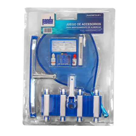 KIT DE MANTENIMIENTO PROFESIONAL PANDA PARA PISCINAS (5 EN 1)