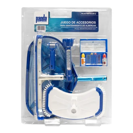 KIT DE MANTENIMIENTO INTEGRAL PANDA PARA PISCINA (5 PIEZAS)