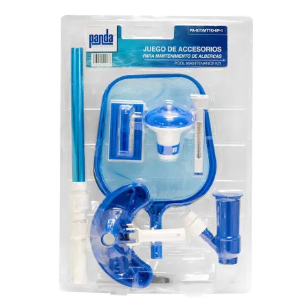 KIT DE MANTENIMIENTO PROFESIONAL PANDA CON MANERAL TELESCÓPICO (6 PIEZAS)