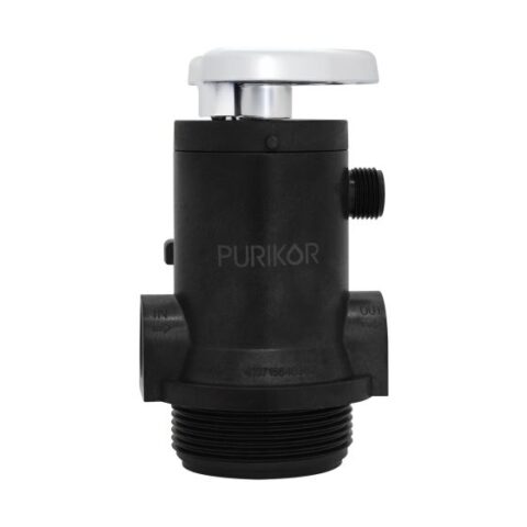 VÁLVULA MANUAL PURIKOR PARA SISTEMAS DE SUAVIZACIÓN SERIE PKVM, 2.5" NPSM, 8.8 GPM