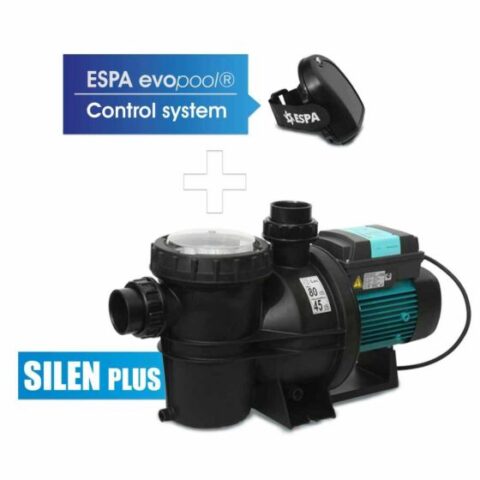 MOTOBOMBA PARA PISCINA ESPA SILEN PLUS, 2 HP, 220V, CON CONTROL INALÁMBRICO