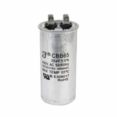 CAPACITOR DE TRABAJO 35MF ±5% 400V (REFACCIÓN) PARA CAJA DE CONTROL AQUA PAK