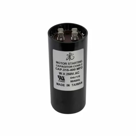 CAPACITOR DE ARRANQUE 400MF 250V (REFACCIÓN) PARA CAJA DE CONTROL AQUA PAK (5 HP)